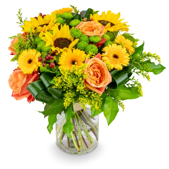 Bouquet of sunflowers